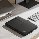CROSSGEAR适用华为matebook14/16英寸笔记本电脑包手提商务出差苹果公文包 15-16英寸【收纳有序巨有型】黑色