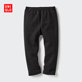 优衣库婴幼儿宝宝摇粒绒紧身裤打底裤内里加绒裤478432 478432/09黑色 90