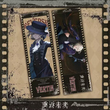 漫客喵重返未来1999同人周边镭射票马库斯37卡卡尼亚双面烫金收藏卡礼物 维尔汀 买二多一镭射票21x7cm