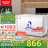 澳柯玛（AUCMA）307升低霜冰柜家用商用大容量冷藏柜冷冻柜转换 卧式冷柜冰箱雪糕柜一级能效以旧换新BC/BD-307HNE