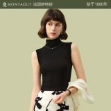 梦特娇莫代尔棉吊带背心女内搭薄款紧身内衣无袖打底衫半高领上衣夏季