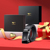 七匹狼皮带男士真头层牛皮商务休闲裤腰带生日情人节礼物实用送男友老公