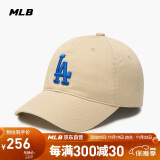 MLB帽子男女情侣棒球帽大标软顶鸭舌帽四季运动帽3ACP6601N-07BGS-F