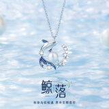 春浅520送女朋友礼物925银项链女生日情人节礼物实用送女友老婆纪念 刻字代写贺卡+玫瑰礼盒 XL389