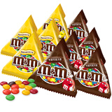 M&M'S花生牛奶巧克力mm豆13.5g混合散装休闲儿童糖果零食送礼批发 MMS混合口味【40包】散装540g