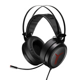 联想（Lenovo）拯救者StarY360 USB7.1声道游戏耳机头戴式有线电脑电竞耳机耳麦 三角洲FPS吃鸡黑神话专用 风暴灰
