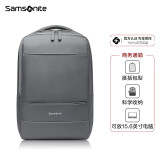 新秀丽（Samsonite）商务通勤双肩包电脑包15.6英寸男士背包书包简约大容量TX6*001