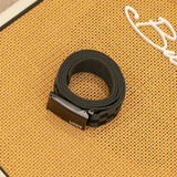 VANS范斯官方 男子腰带（1168mm*38mm）灰黑棋盘格户外街头 黑色/炭灰色 均码