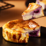 俏侬 蓝莓巴斯克蛋糕80g*3（新西兰奶油干酪+稀奶油≥56%）鲜京采同厂