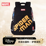 漫威（MARVEL）书包小学生男童1-5-6年级护脊减压双肩包蜘蛛侠BA5747B黑色