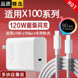 掌之友适用vivoiqoo120w充电器x100spro200W超级闪充vivoX90/iqoo12/11/10/neo8快充头type-c线充套装 氮化镓GaN【适用120WC口闪充头】