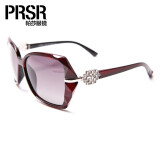 帕莎（Prsr）太阳镜女墨镜偏光眼镜时尚明星同款T60017-T045酒红色