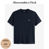 ABERCROMBIE & FITCH【小麋鹿】男装女装情侣装经典小麋鹿圆领短袖T恤KI124-9135 藏青色 XL (180/116A)