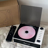 HKMW索尼机SONY同款cd播放器蓝牙音箱便携一体播放器乐专辑唱片光碟光盘 升级旗舰款 钢琴白【 录音棚音质 拾音光头 无损读