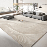 布迪思地毯客厅2025新款轻奢高级感奶油风沙发毯卧室免洗可擦大尺寸中古 游丝【升级防水丝圈绒】 200*300CM【百搭尺寸】