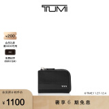 TUMI/途明【品牌经典】Alpha 男士钱包百搭短款钱包 黑色/01192297D2