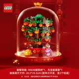 乐高（LEGO）摇钱树40648春节中国风发财树积木男女孩拼搭玩具儿童生日礼物 摇钱树玻璃罩套餐