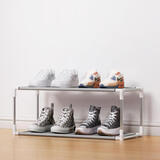 安尔雅鞋架收纳架简易鞋柜家用门口宿舍寝室储物鞋架子简约多层组装架子