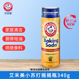 艾禾美（ARM&HAMMER）小苏打粉原装进口多功能清洁厨卫清洁蔬果肉食烘焙食材 摇摇瓶340g*1瓶