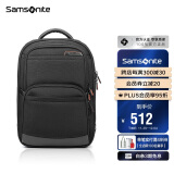 新秀丽（Samsonite）电脑包双肩包商务背包笔记本包休闲都市36B*09009黑色15英寸