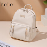 POLO背包女轻便双肩包女士书包送女友时尚休闲包包女包通勤旅行包