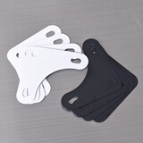 工途万能角钢货架材料三角配件螺丝脚垫支架家用置物架带孔三角铁架子 三角片16个【2层用】