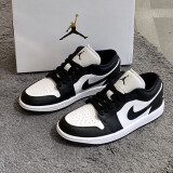 耐克（NIKE） air jordan 1 耐克男鞋春季新款女鞋aj1低帮板鞋休闲篮球鞋 DC0774-101 黑白熊猫 40.5