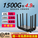 互电农村山区野林商用家用工业免插卡信号放大增强无线路由器随身wifi6插电有网高速纯大流量便携式 软CPE-18核8天线：赠一年体验流量
