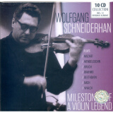 【中图音像】神童称号奥地利小提琴家施奈德汉 WOLFGANG SCHNEIDERHAN 施耐德汉 传奇录音 10CD 600462