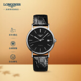 浪琴（LONGINES）瑞士手表 时尚系列 机械皮带男表L49214522