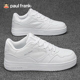 大嘴猴（paul frank）休闲鞋男百搭低帮鞋子男运动板鞋男轻便潮流男鞋 2042 白色 40 