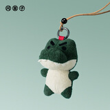 问童子 奋斗系列挂偶 毛绒小玩偶礼物兔猪公仔玩具小挂件钥匙扣 奋斗挂偶 鳄