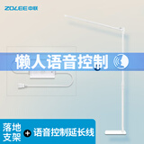 中联（ZOLEE）小吊扇落地支架中联微风扇床上固定架子落地式伸缩加粗支撑挂杆床头横杆宿舍用电风扇静音吊架安静 落地支架+风扇声控线