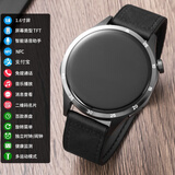 HKMW华HUAWEl为适用2025新款智能手表GT4pro男女士蓝牙可接打电话watch3太空人运动手表男测血压 GT4PRO【磁吸皮带黑色】