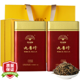 九普珍 英红九号经典浓香型英德红茶 广东特产英九庄园茶叶礼盒送礼佳品 3A品质醇金礼盒300克（150g*2罐