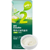 英氏婴儿面条婴幼儿宝宝儿童挂面6-12个月1岁以上英式辅食面 2阶加钙面条原味40g