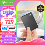 希捷（SEAGATE）移动固态硬盘1TB PSSD NVMe 小铭 type-C USB3.2 黑色 迷你小型 手机直连 数据恢复服务