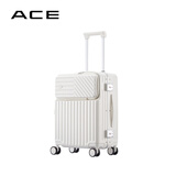 ACE/Avocado2-F轻质铝框登机箱行李箱前开盖多色托运箱二代升级 D24101-白色-20英寸