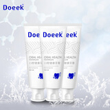Doeek先多doeek牙膏 清新口气官doeek益生菌方牙膏舰旗店生业doeek牙膏 3支牙膏【贈】2张测幽纸