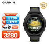 佳明（GARMIN）Forerunner265S户外运动智能手表心率血氧铁三滑雪多频多星极夜黑