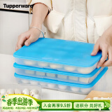 特百惠（Tupperware）冰箱冷冻保鲜盒1.3Lx4食品级收纳盒速冻肉类汤圆储藏盒