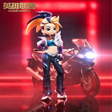 英雄联盟泡泡玛特POP MART联名K/DA ALL OUT手办盲盒端盒游戏周边 单只/手办盲盒