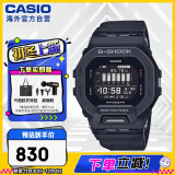 卡西欧（CASIO）G-SQUAD系列 防震防水蓝牙多功能计步运动轻智能手表 GBD-200-1DR