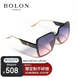 暴龙（BOLON）眼镜防紫外线太阳镜方形显脸小开车驾驶墨镜女 BL5058A13