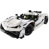 【8成新】乐高（LEGO）积木机械组系列42184 柯尼塞格白色超跑男孩儿童玩具七夕节礼物  