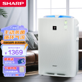 夏普（Sharp）空气净化器加湿一体机PCI净离子群杀菌家用除甲醛雾霾烟尘PM2.5去异味除毛发KC-BB60-W1