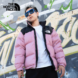 北面（The North Face）1996Nuptse高蓬鹅绒羽绒服ICON潮牌情侣款经典美版尺码|3C8D 4YI/落樱紫 M /175（建议130-150斤）
