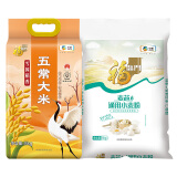 福临门福临门麦芯通用小麦粉5kg+福临门雪国稻香五常大米5kg