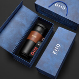 eno纯钛保温咖啡杯高颜值便携男女钛啡杯保温杯水杯车载办公室情人节 陨石黑纯钛[提绳款礼盒装] 500ml 500ml