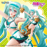 正版现货 TAITO Fashion系列 初音未来 休闲装 景品手办玩具礼物 初音未来啦啦队《高约18cm》